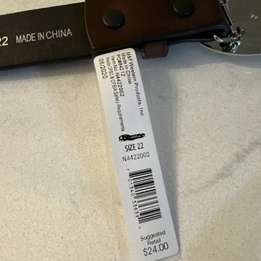 Nocona nwt belt